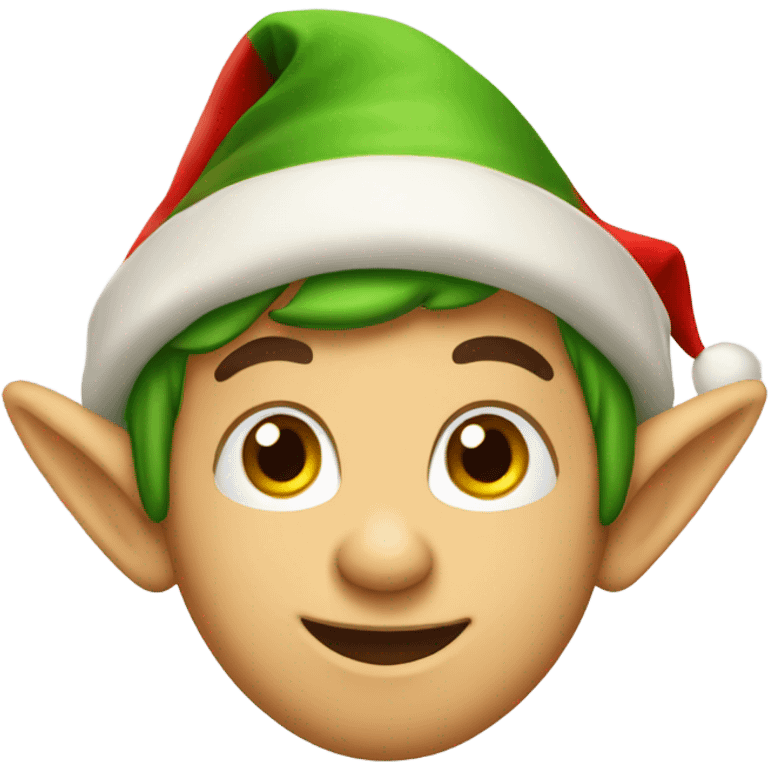 christmas elf emoji