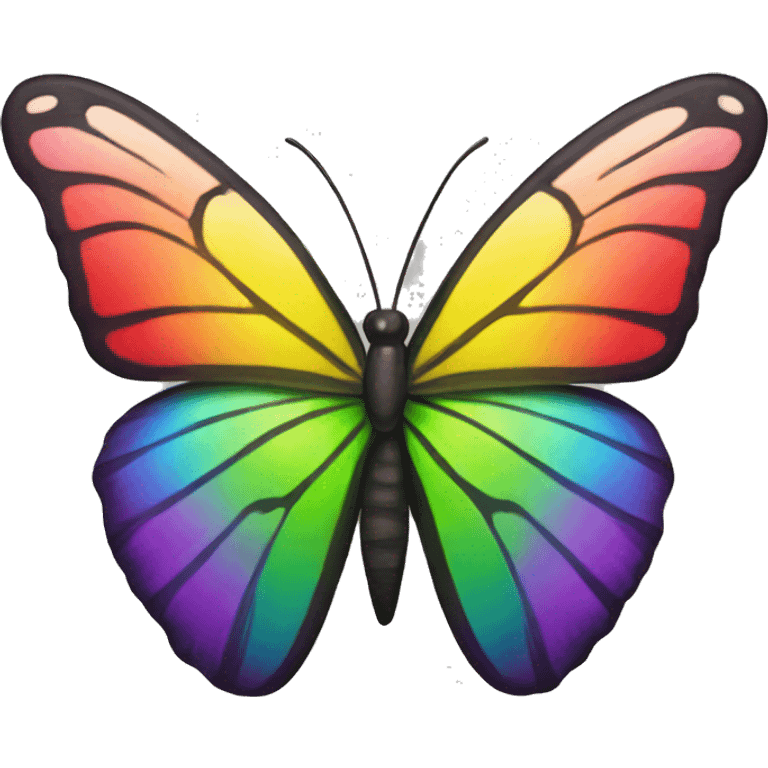 Rainbow Butterfly emoji