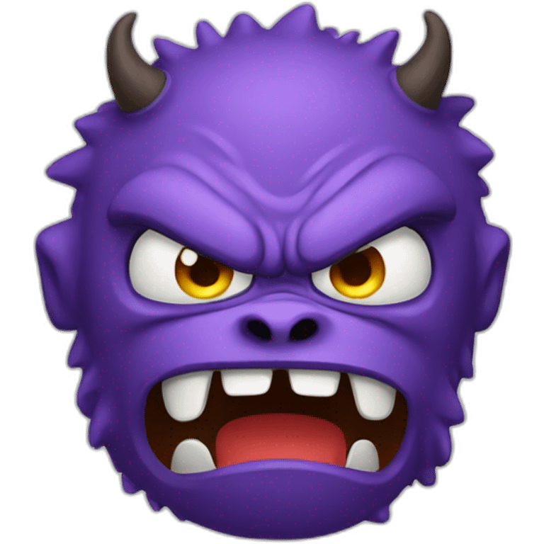 angry monster  emoji