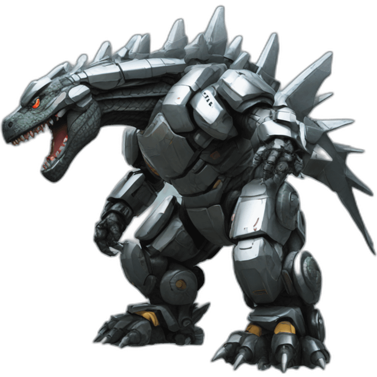 mecha godzilla emoji