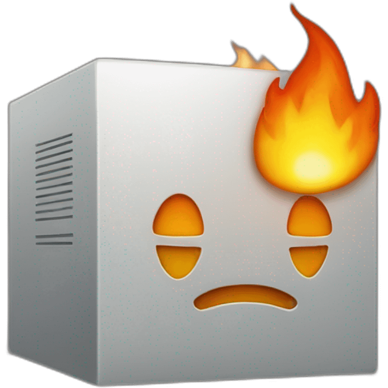 Burning server emoji