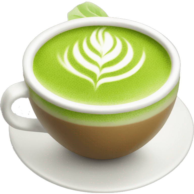 matcha latte  emoji