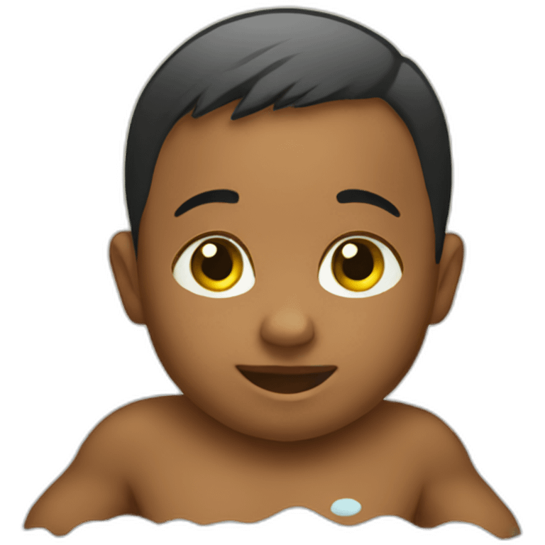 Baby bath  emoji