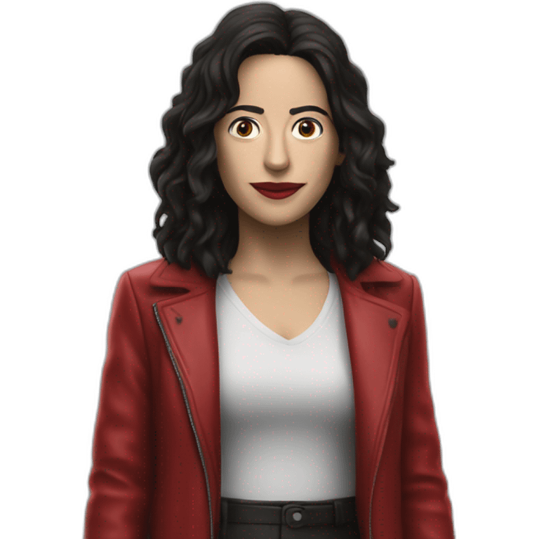 Raquel Murillo from money heist emoji