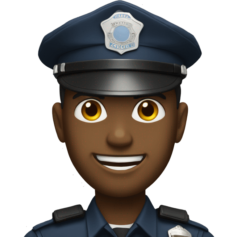 police being good emoji