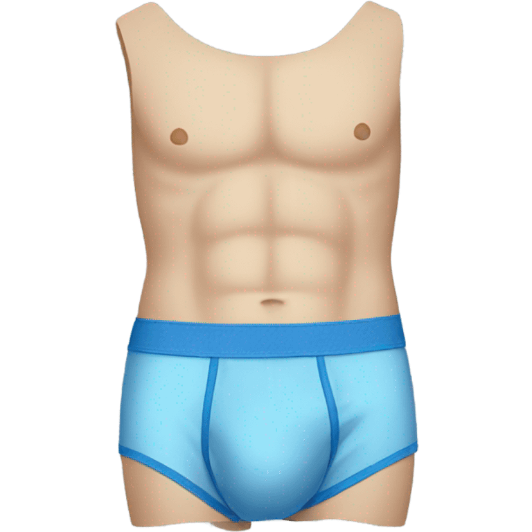 Underwear blue emoji