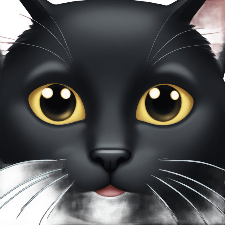 Black cat emoji