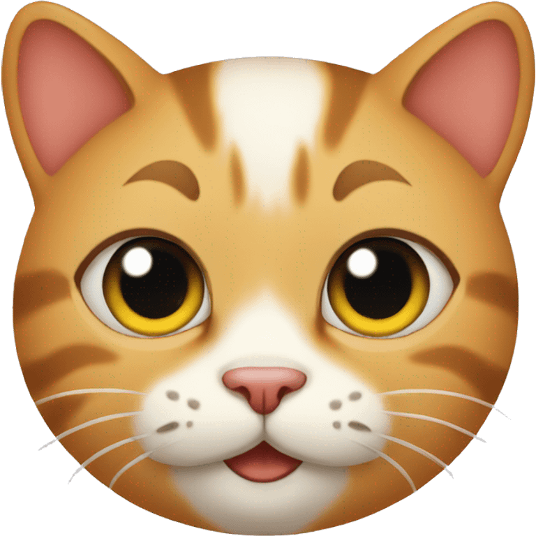 Cute cat face emoji