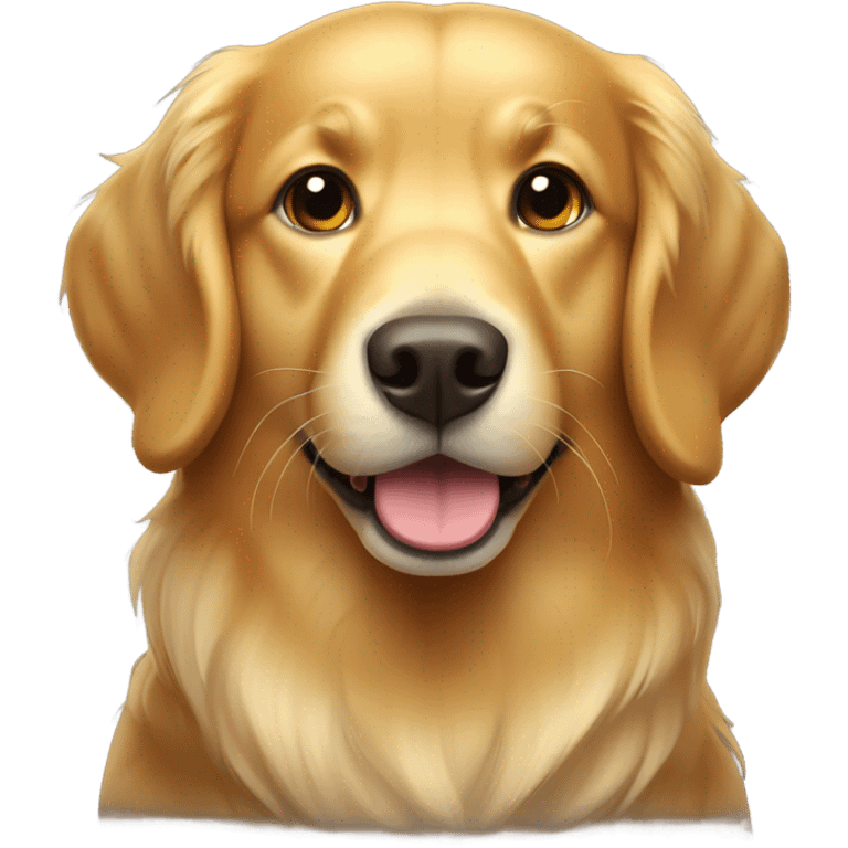 Golden retriever  emoji