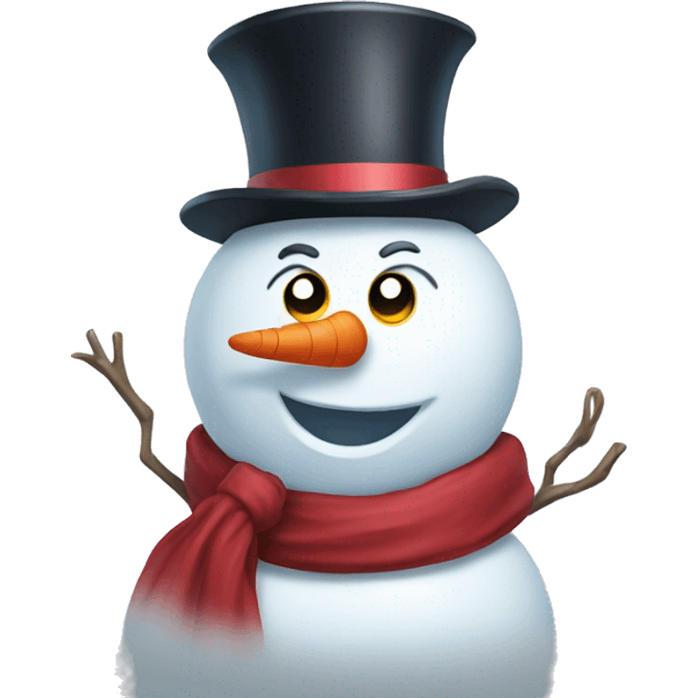 FUNNY SNOWMAN emoji