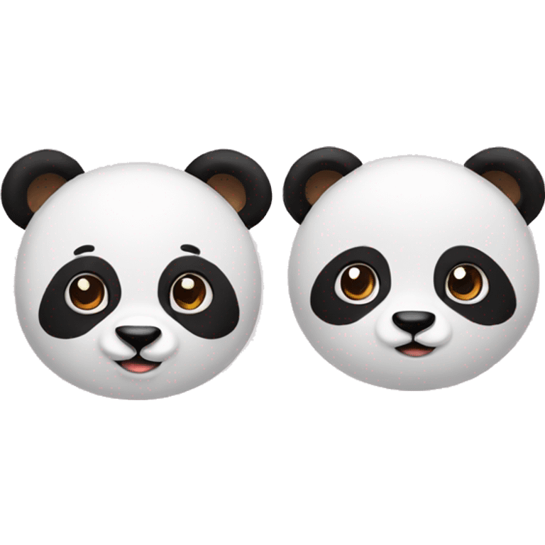 panda couple emoji