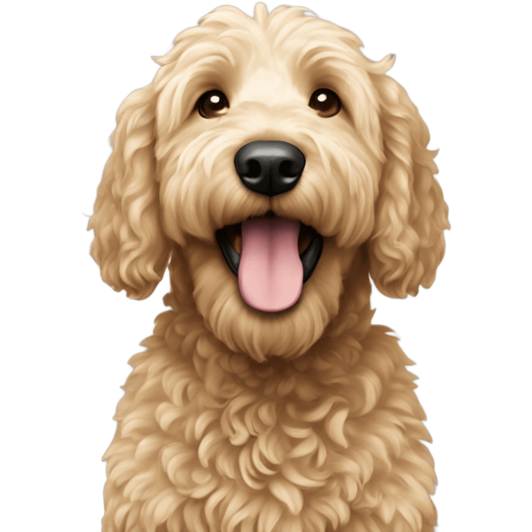 Goldendoodle  emoji