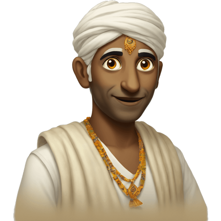 Hare Krishna man emoji