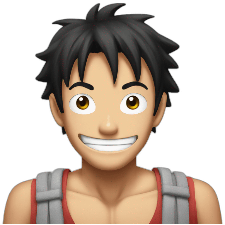 Luffy emoji