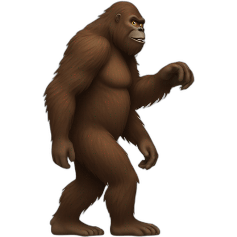 Bigfoot emoji