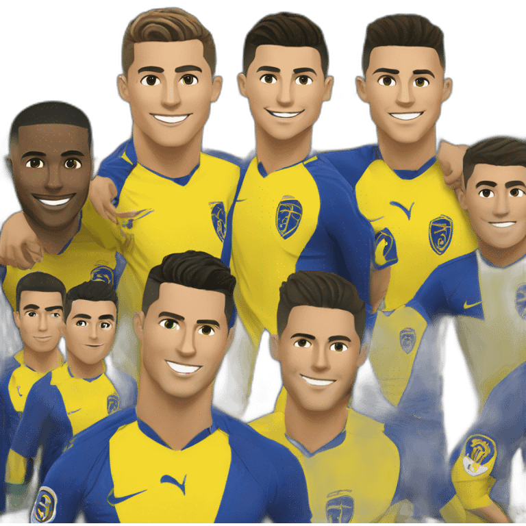 Cristiano Ronaldo au club al nassr emoji