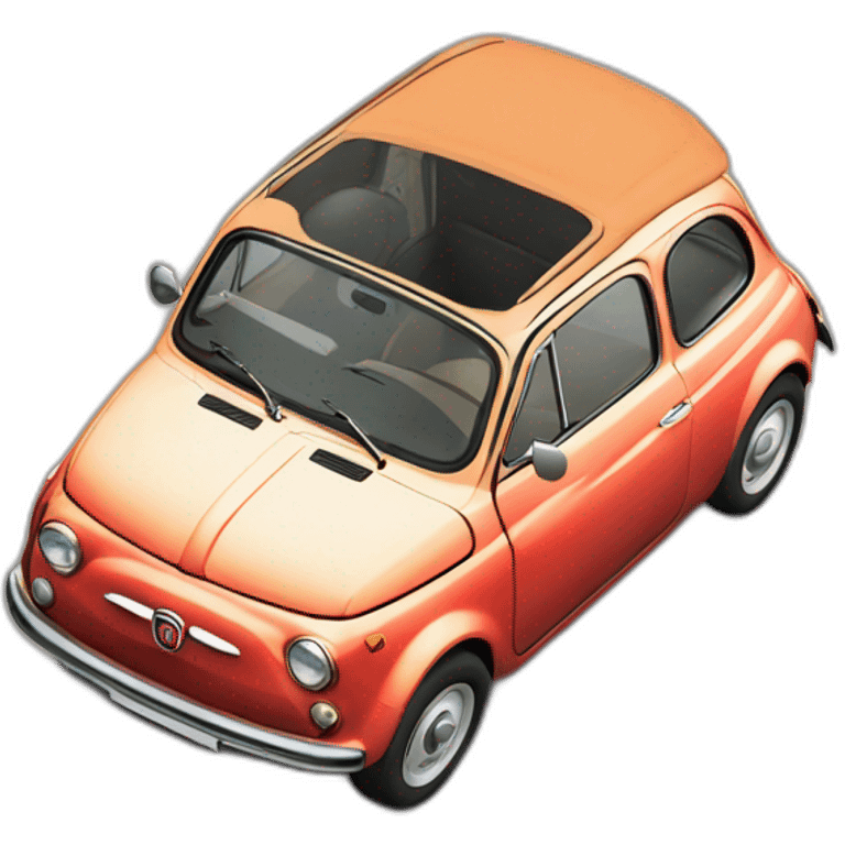 fiat 500 emoji