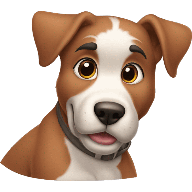 Dodger from oliver and company emoji