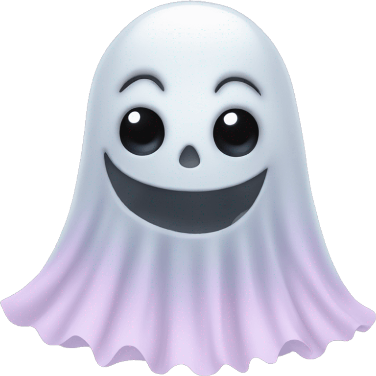 Ghost in a tutu emoji