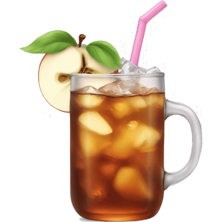 apple iced tea emoji