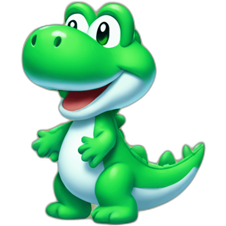 yoshi happy emoji