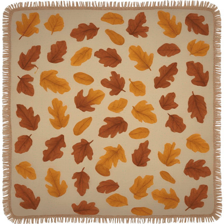 Fall blanket  emoji