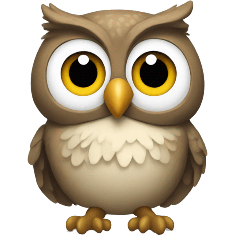 owl who tell a story emoji