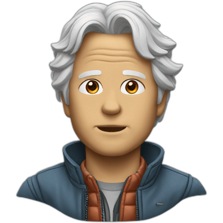 Back to the future emoji