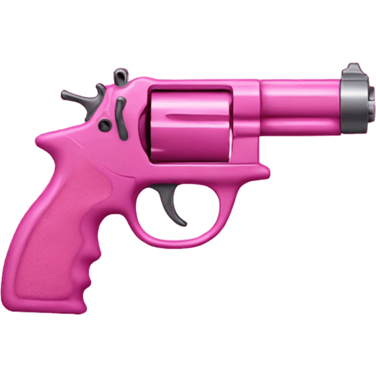 pink gun emoji