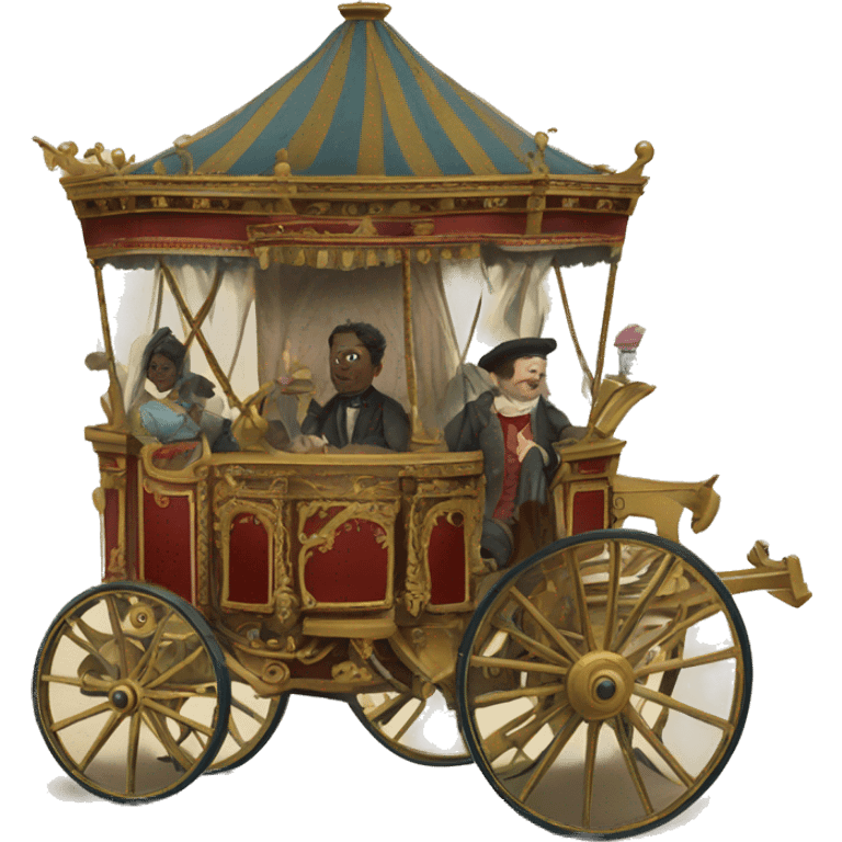 19th century travelling calliope emoji