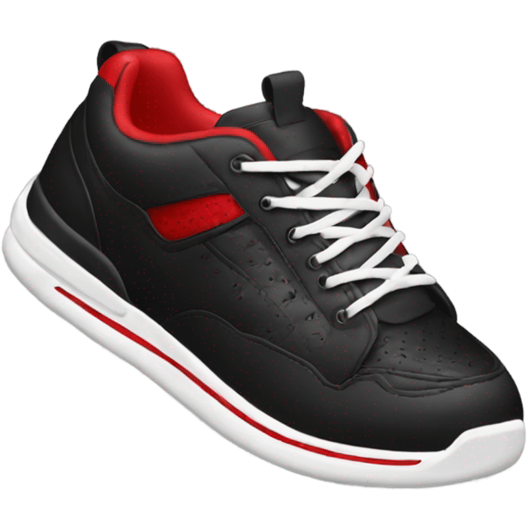 Black and red sneakers emoji