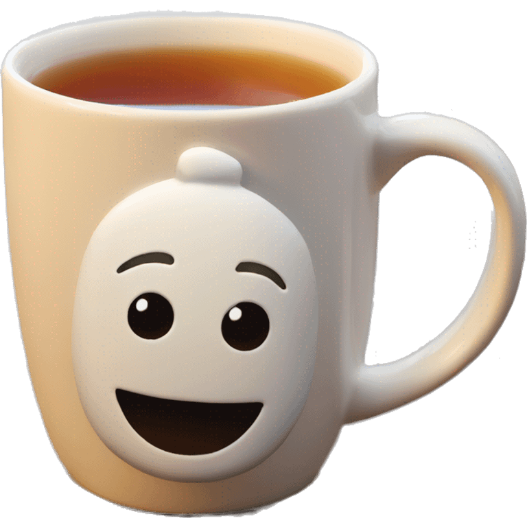 tea in a beautiful mug emoji