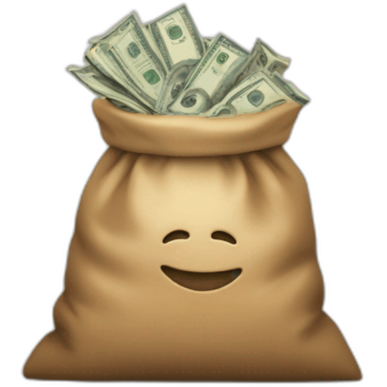 bag of money emoji