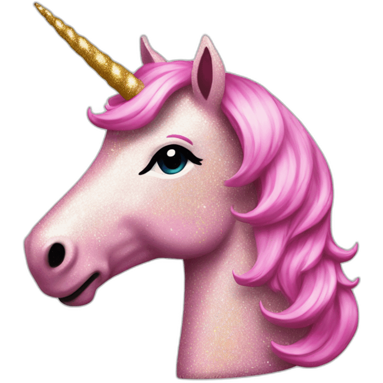 smile-unicorn-pink-glitter emoji