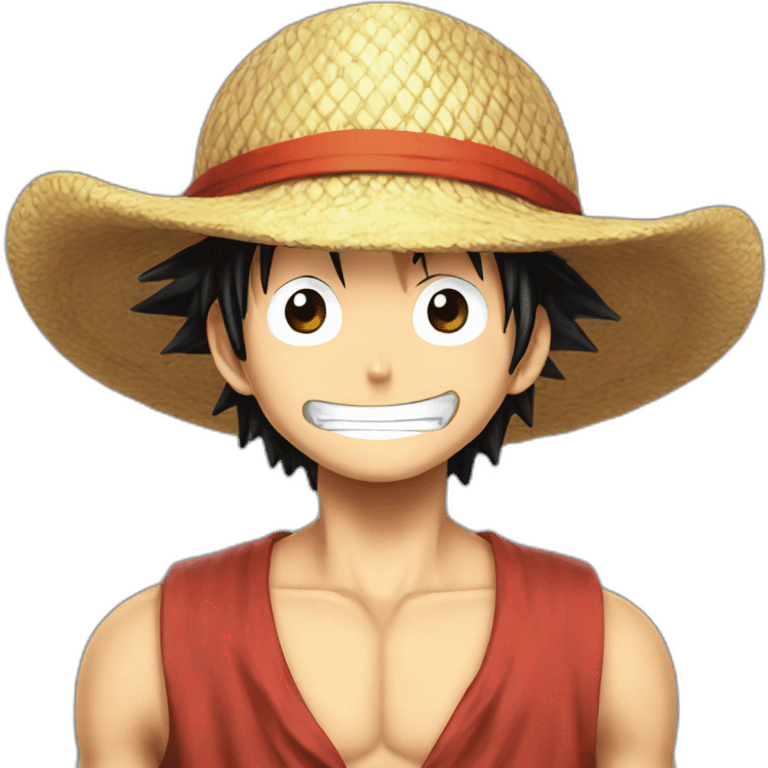 luffy strawhat emoji