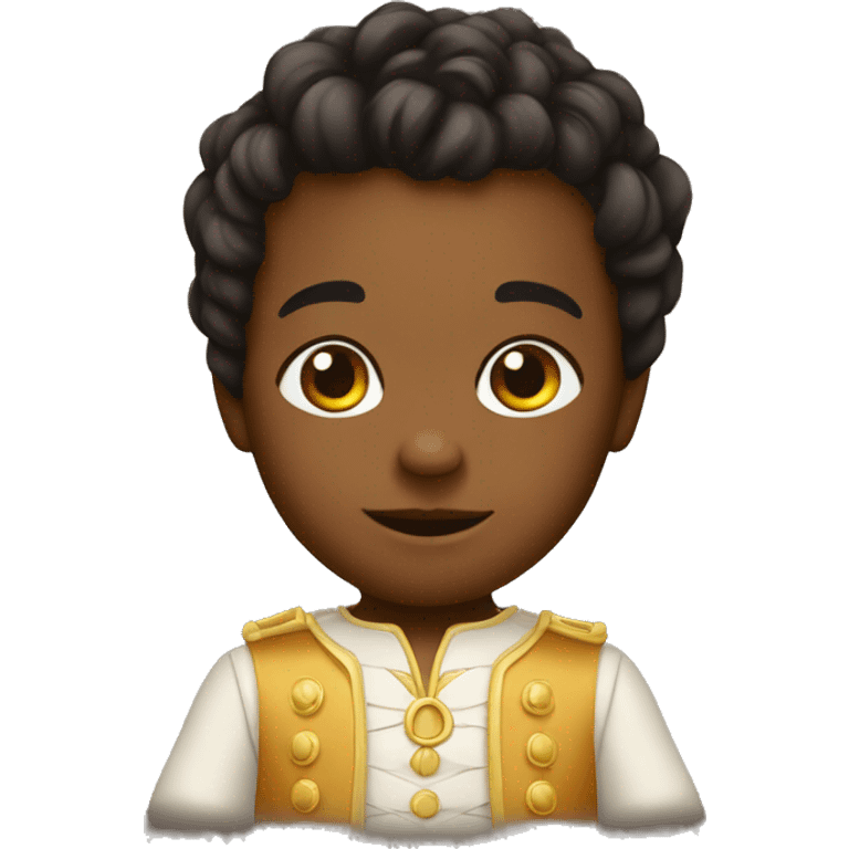 Bébé Jack en costume emoji