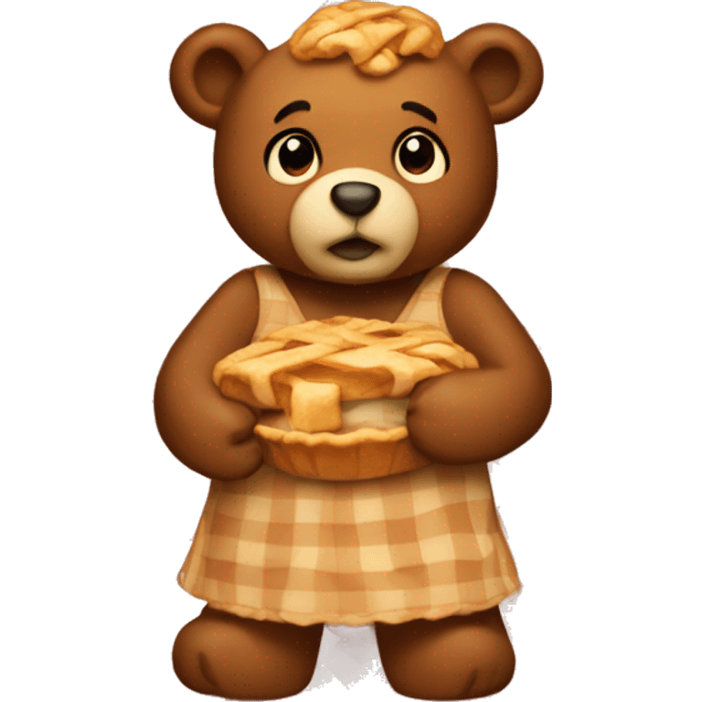 apple pie bear emoji