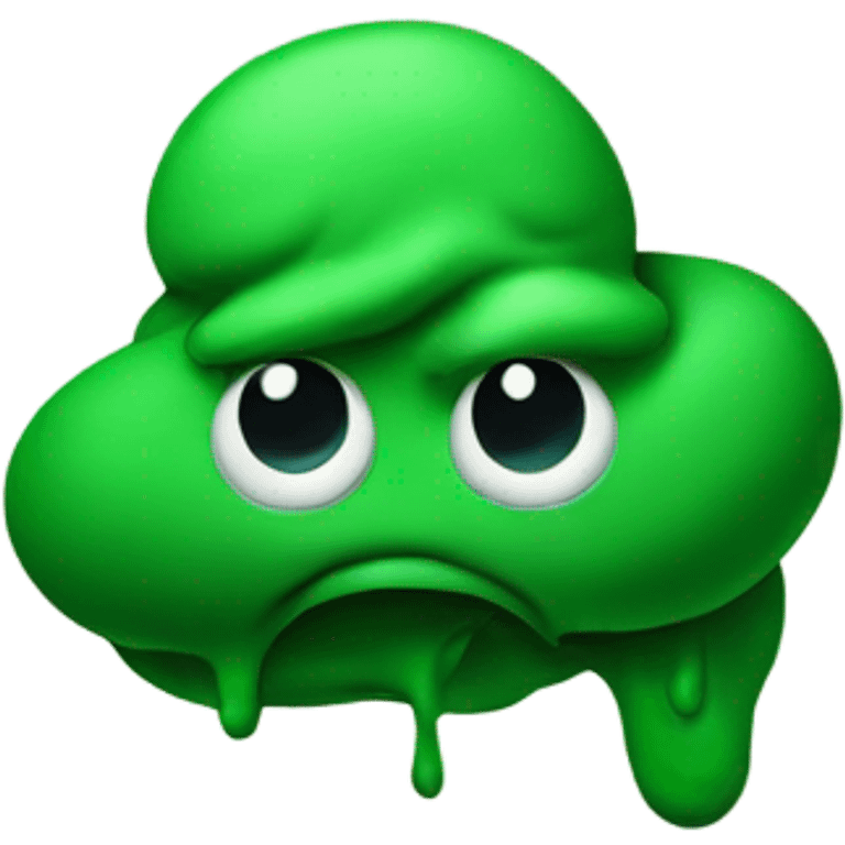 green poop emoji