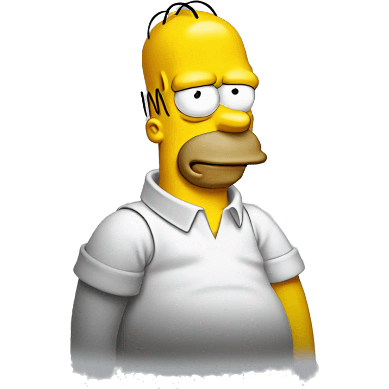 Homer simpson emoji