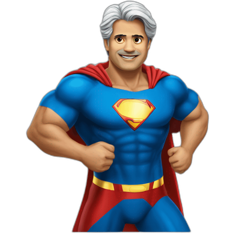 Ashok gahlot super man emoji