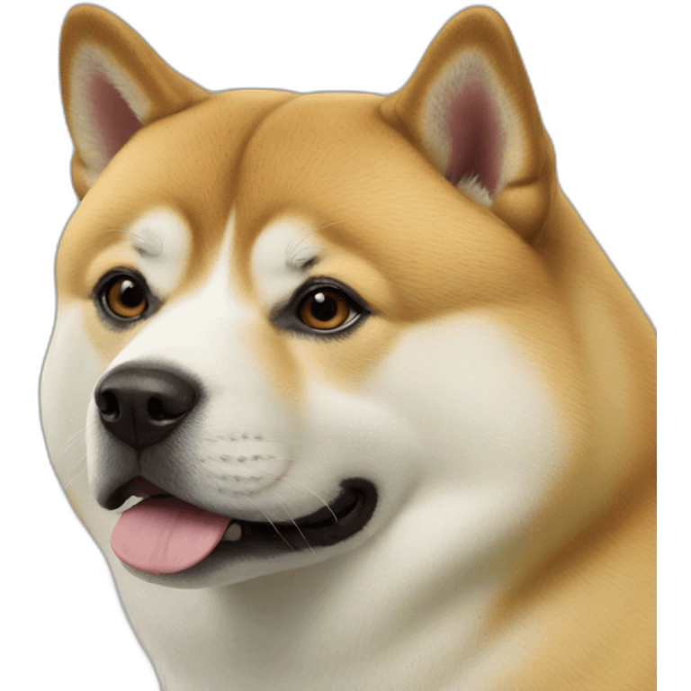 Akita-frog-dog emoji