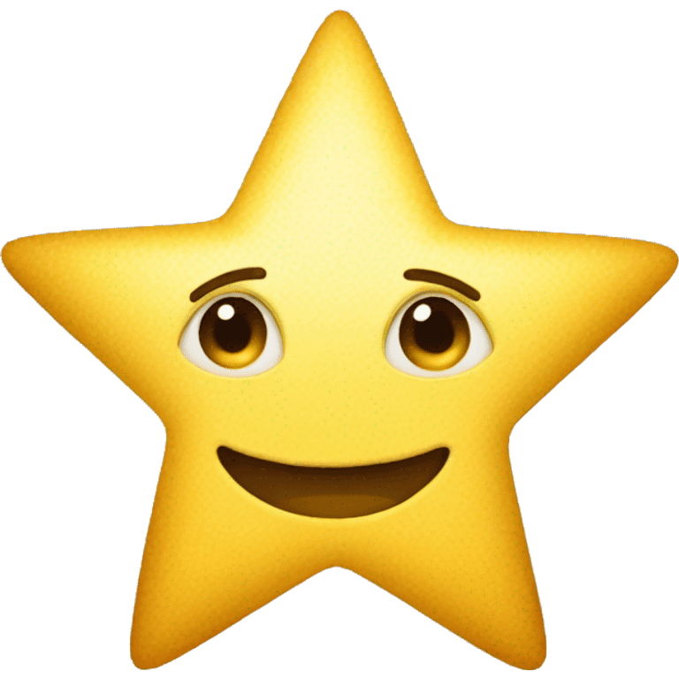 Star in half emoji