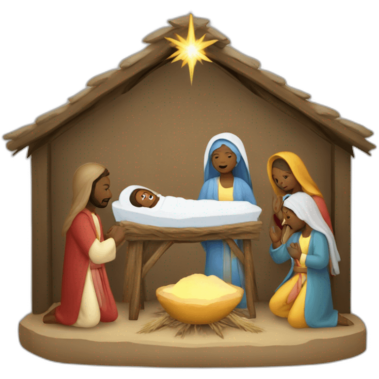 Nativity Scene emoji