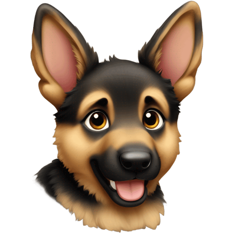  Baby German shepherd  emoji