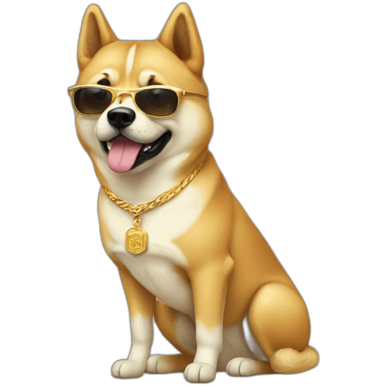 Rich doge father emoji