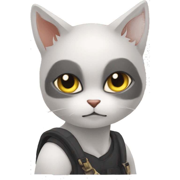 catfolk thief teenager pretty emoji