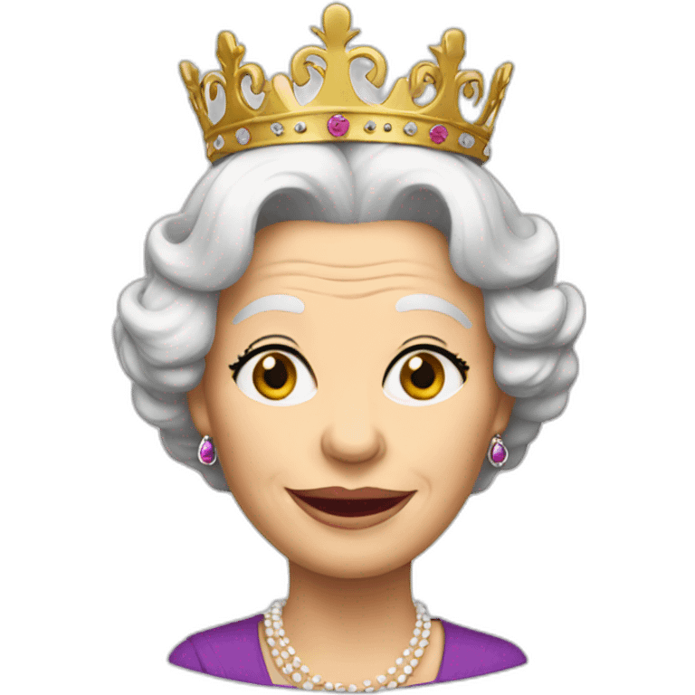 The Queen emoji