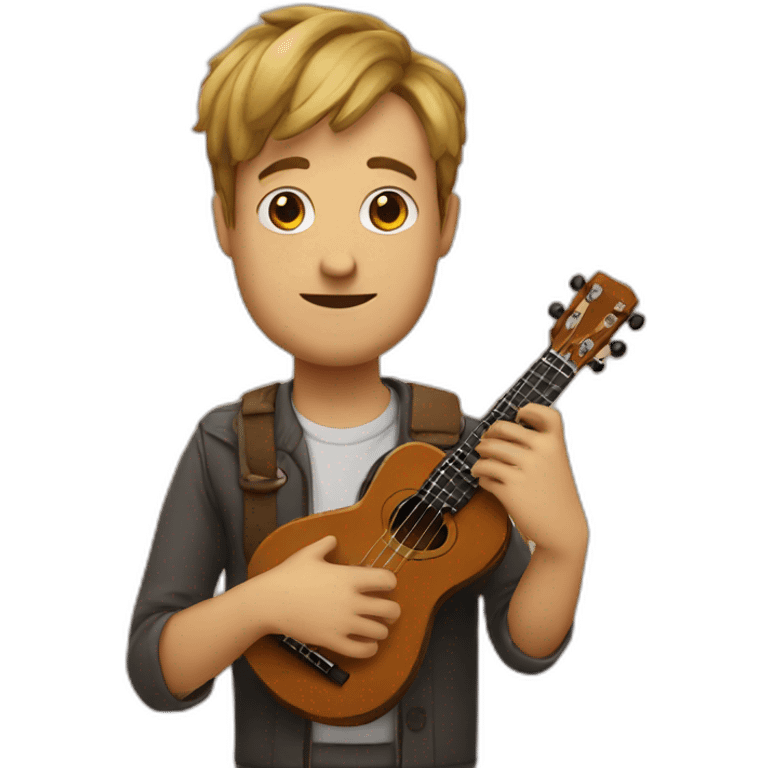 Ukulelist emoji