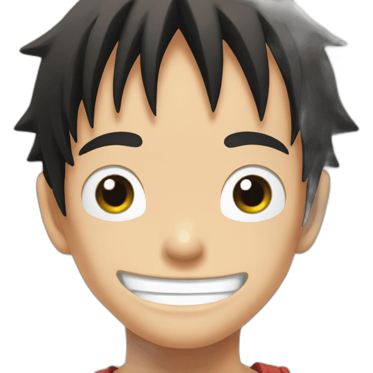 luffy one piece  emoji