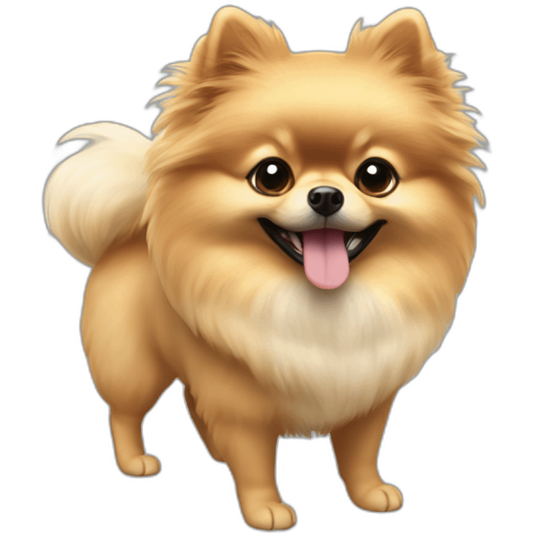 bidetflying-Loulou de pomeranian  Download emoji ai generated emoji sn emoji